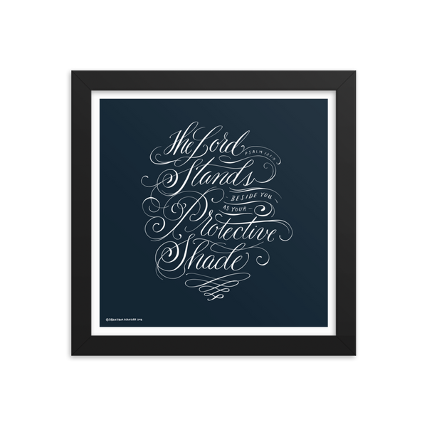 “Protective Shade” Framed Print